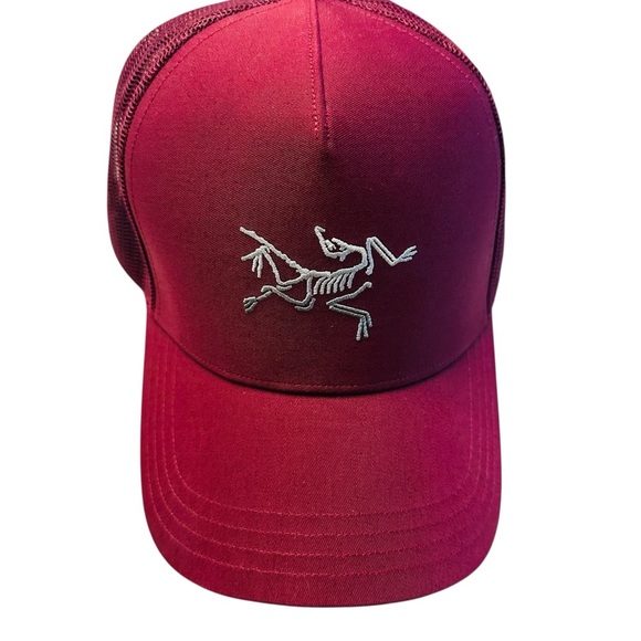 Arc'teryx VINTAGE Dark Wonderland Polychrome Logo Trucker Cap NWOT - Picture 4 of 8